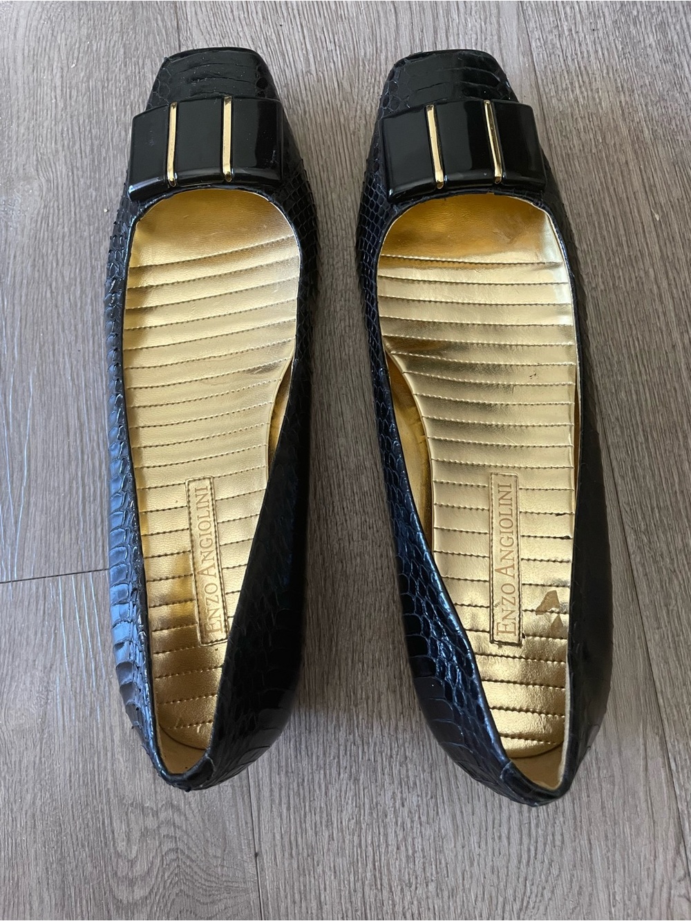 VINTAGE ENZO ANGIOLINI "EAROKY" WOMENS LEATHER SHOES SIZE 8M